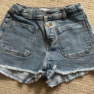Zara Girls Denim Shorts